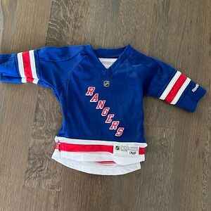 Infants Rangers Lundqvist Jersey